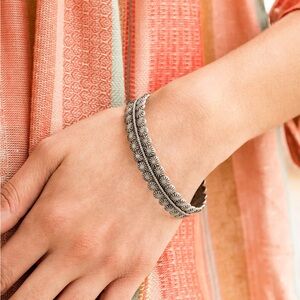 ❤️‍🔥5/$25❤️‍🔥 Rustic Relic Silver Bracelet